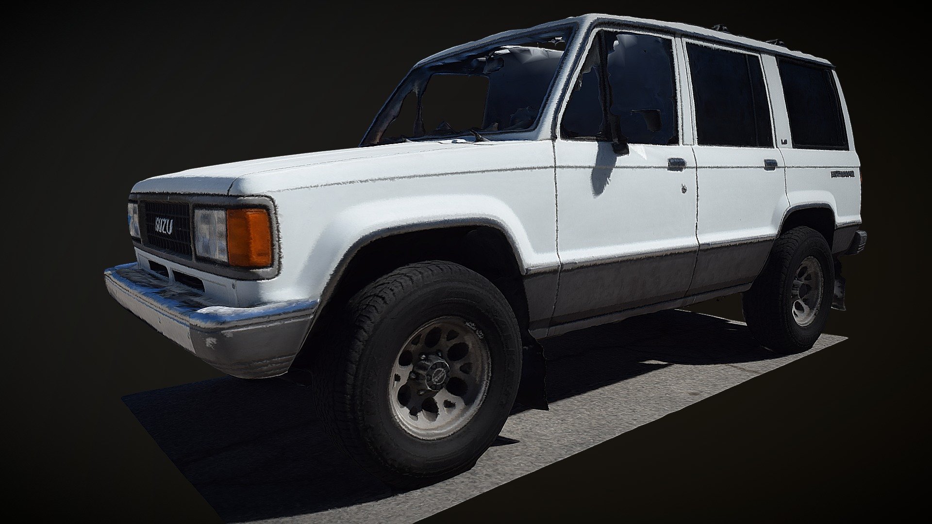 Isuzu Trooper 4x4 Royalty Free 3D model by GRADD [2645287]