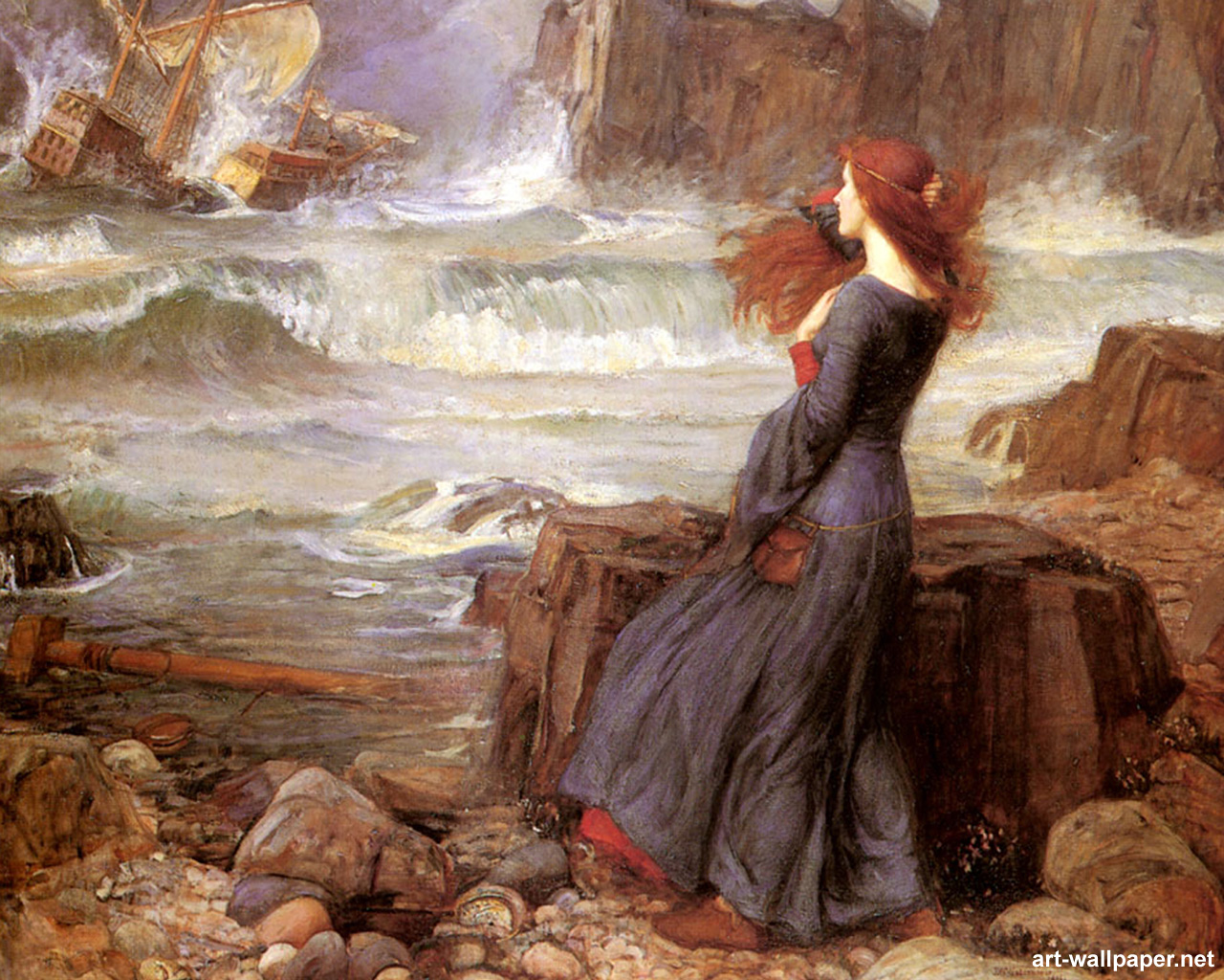 Jw Waterhouse paintings