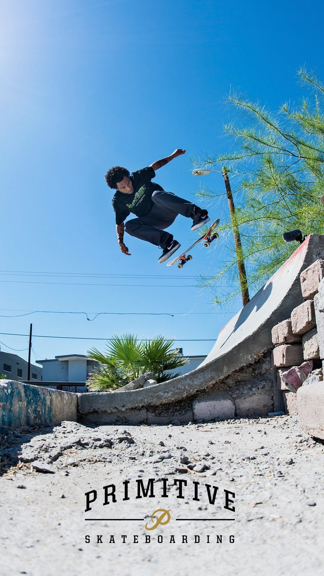 Skateboarding iPhone Wallpaper