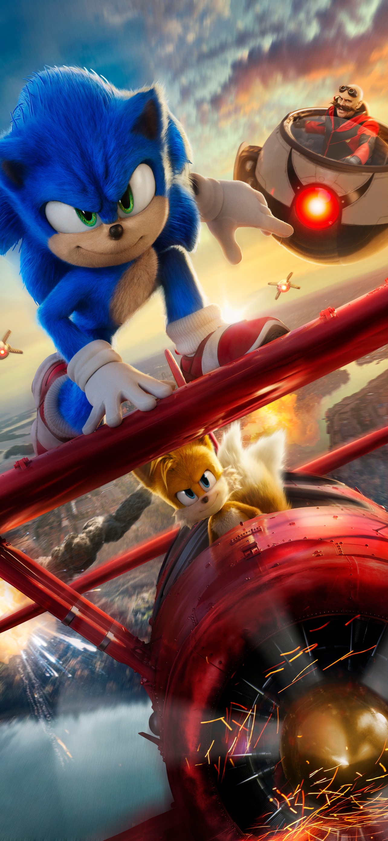 Sonic the Hedgehog 2 Wallpaper 4K, 2022 Movies, Adventure, Comedy, 5K, 8K, Movies