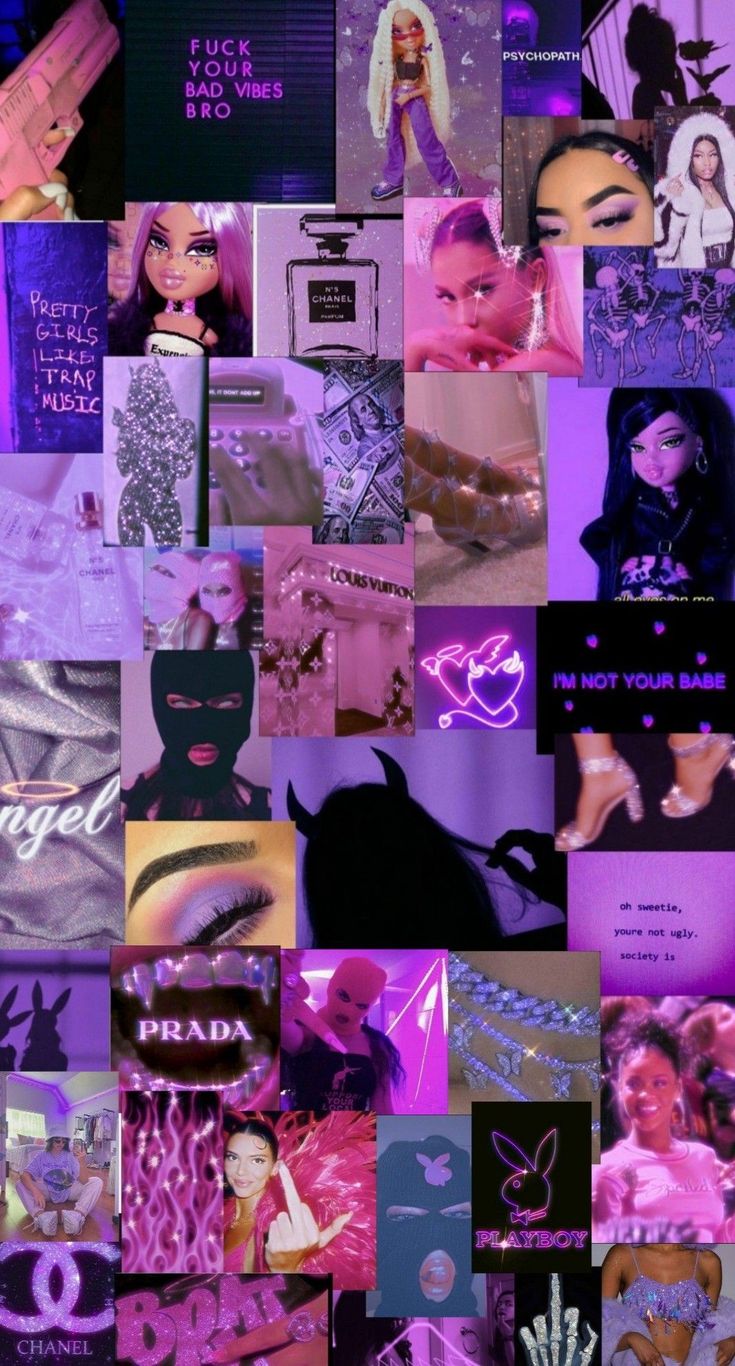 I know another baddie wallpaper. Bad girl wallpaper, Pink wallpaper girly, Badass wallpaper iphone