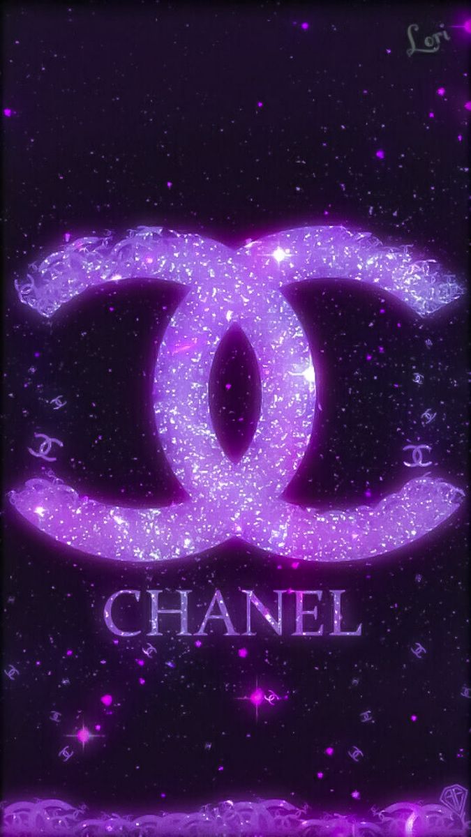 Purple Chanel. Purple wallpaper iphone, Purple wall art, Purple aesthetic