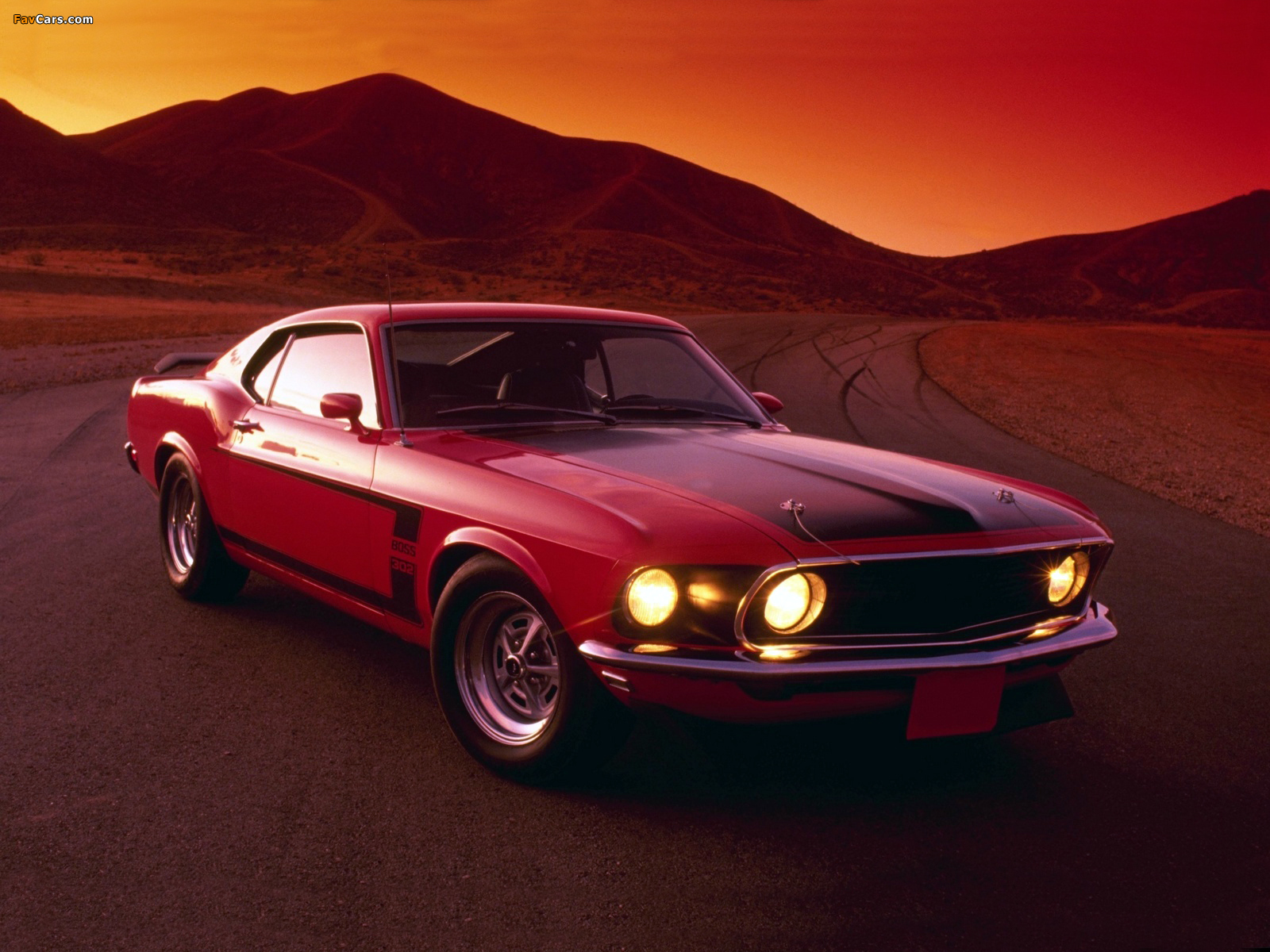 Mustang Boss 302 1969 wallpaper (1600x1200)