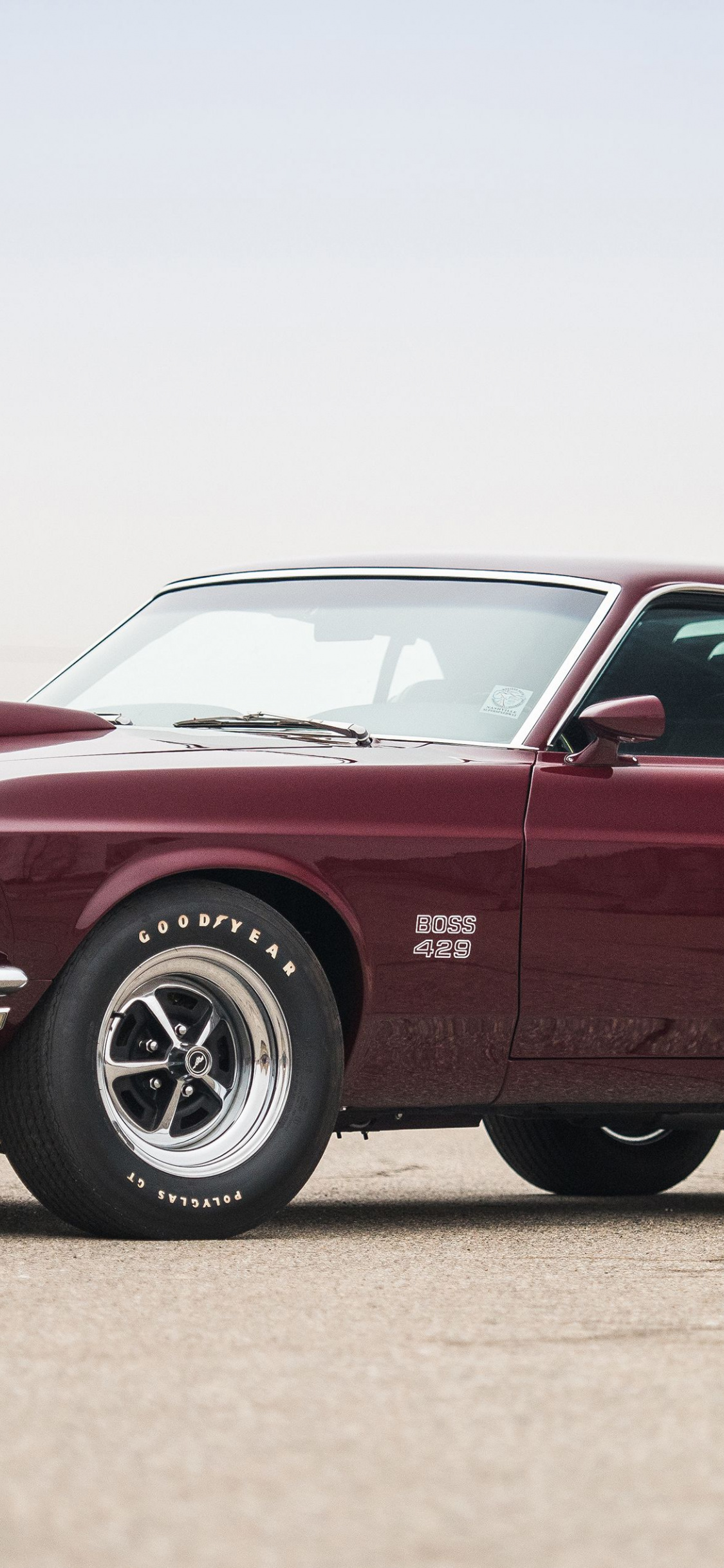 Ford Mustang Boss 429, blood red wallpaper, 4500x2531, HD image, picture, 9ad5474d