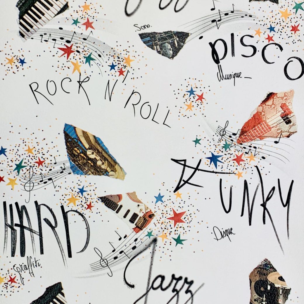 Vintage Wallpaper Shop. Vintage Kids Wallpaper Music Theme