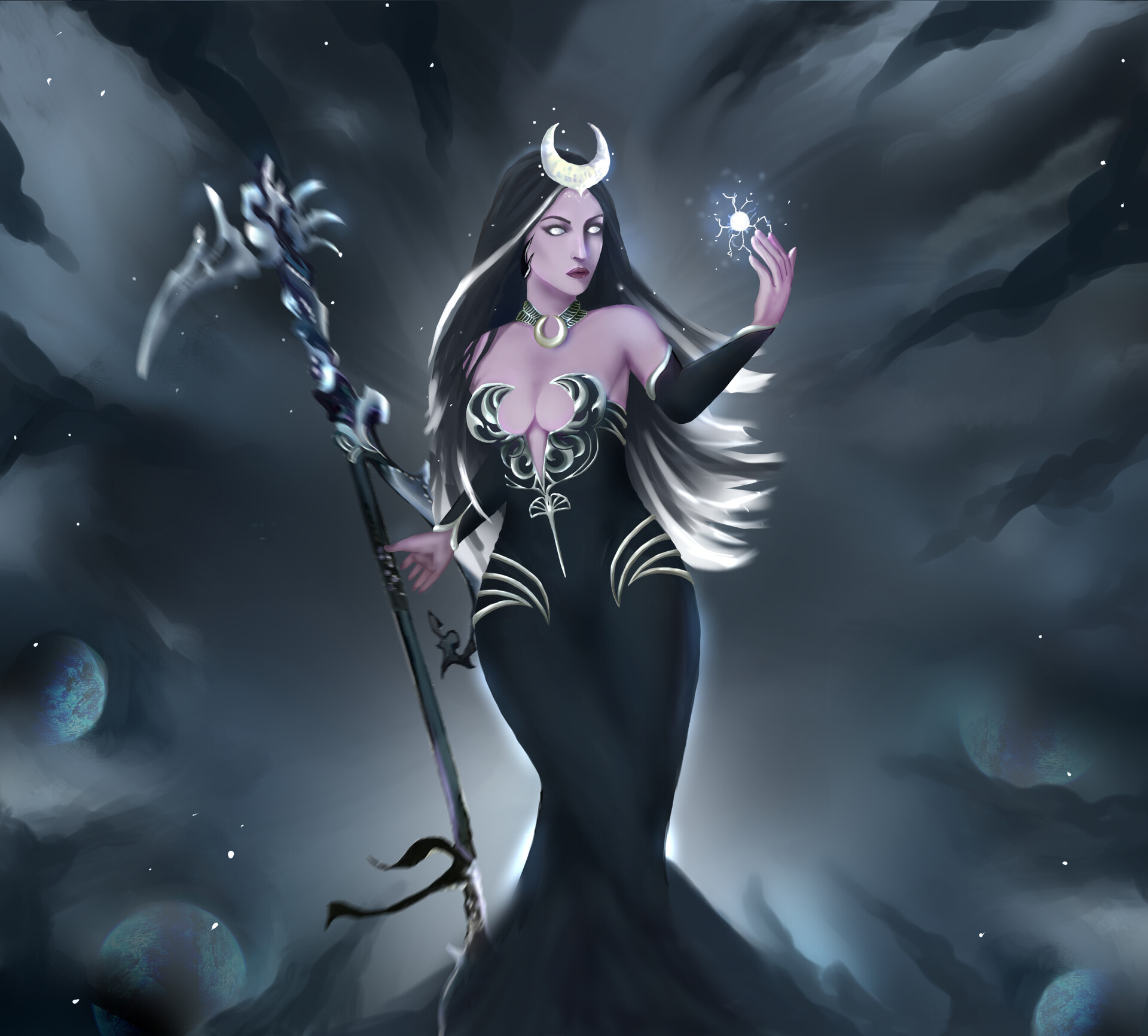 Nyx Goddess Wallpapers Wallpaper Cave