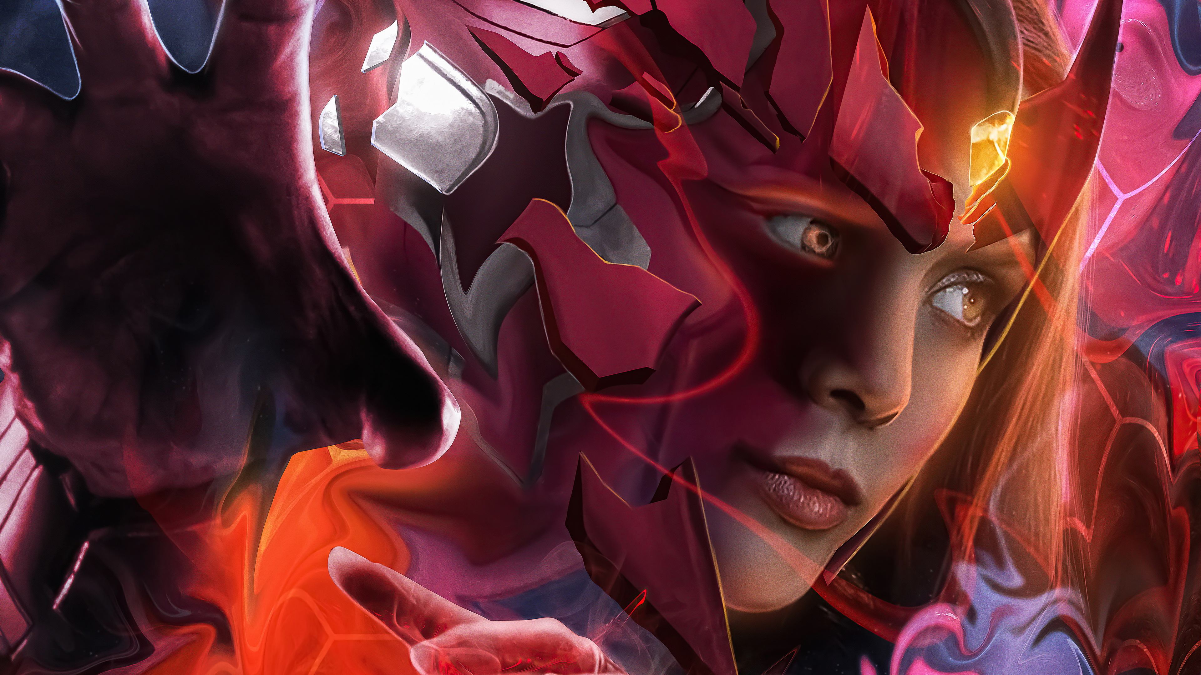 WandaVision 4k Ultra HD Wallpaper