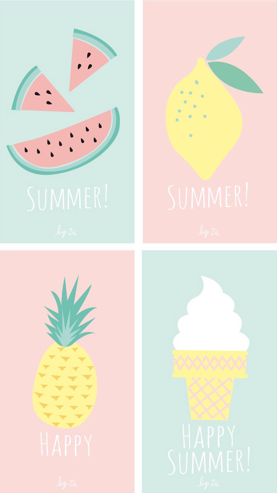Cute Summer iPhone Wallpaper