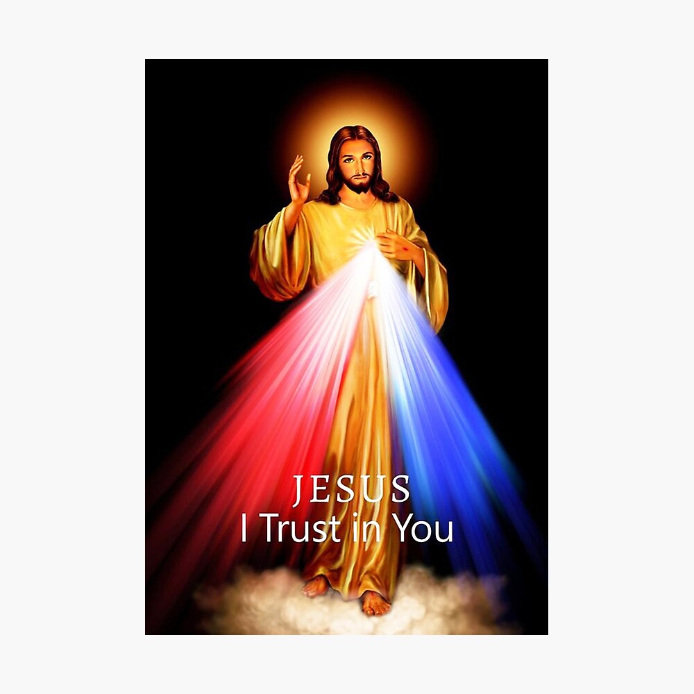 Jesus I Trust In You Poster