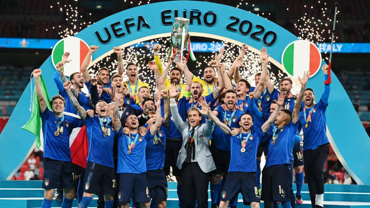 Euro 2020 final in picture: Italy defeat England on penalties