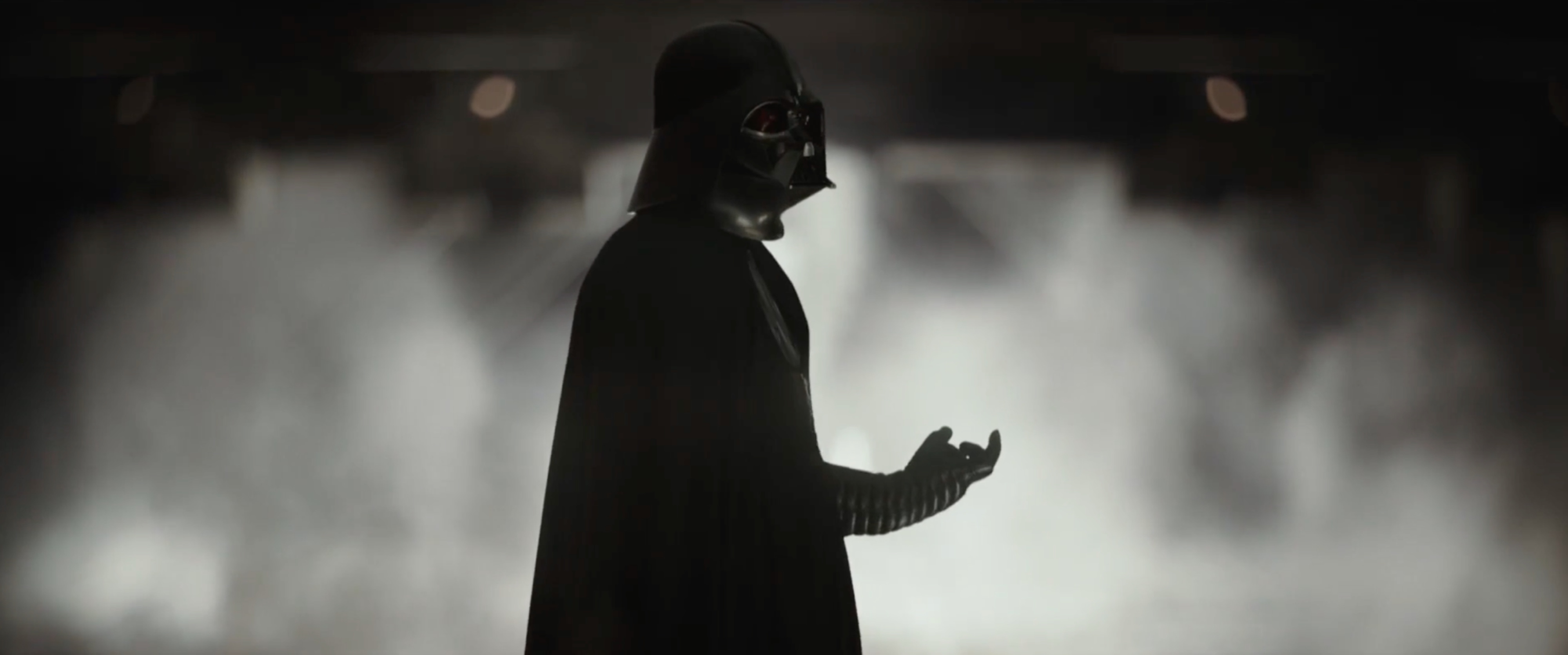 Does anybody have a wallpaper image of Darth Vader Rogue One standing in  the hallway with his lightsaber in 4K  rStarWars
