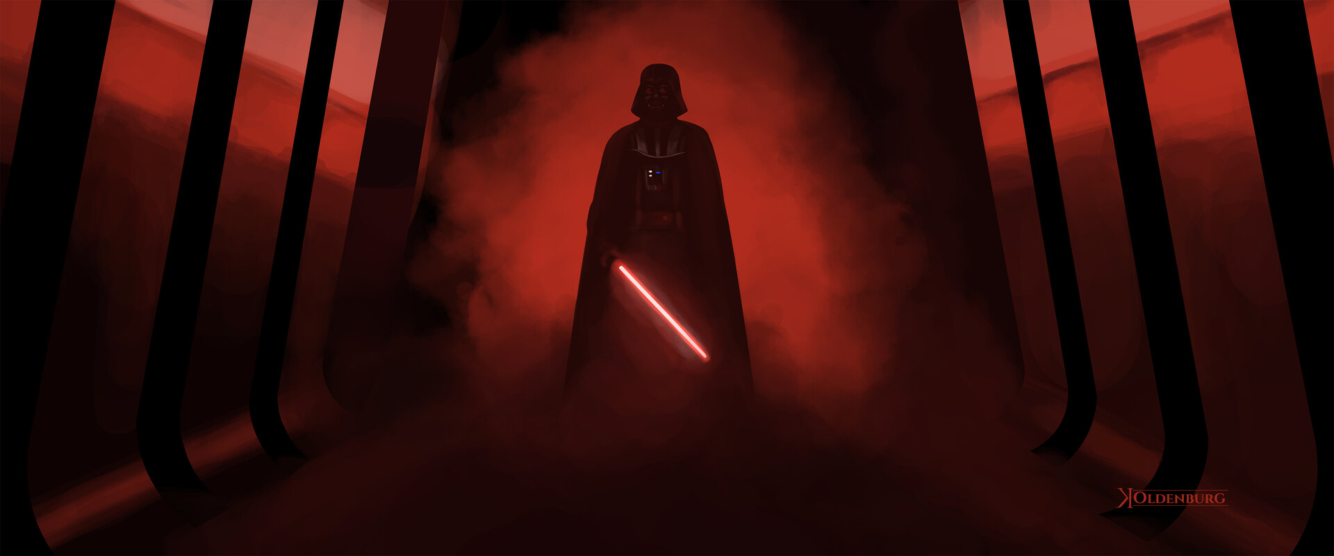 Darth Vader Hallway Scene