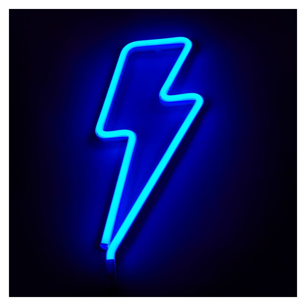 blue lightning bolt background