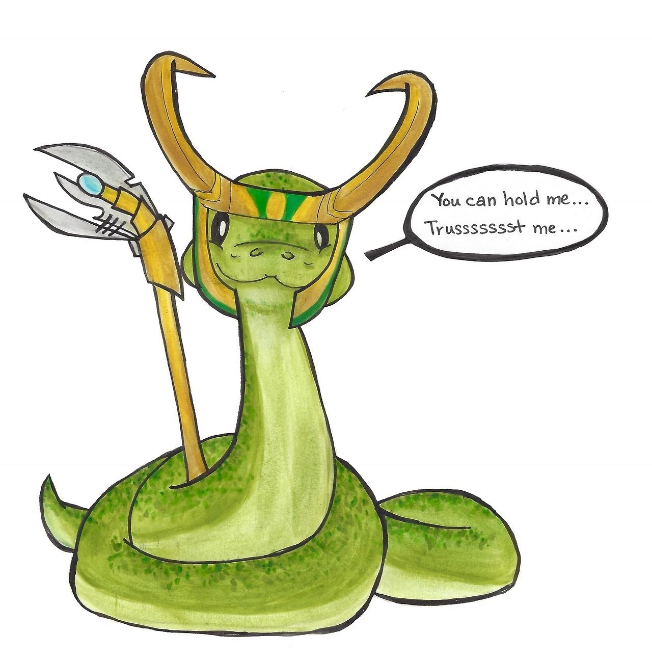 Loki the Snake He won't sssssssstab you if you pick him up; he promisssssessssss. Loki marvel, Loki, Loki art