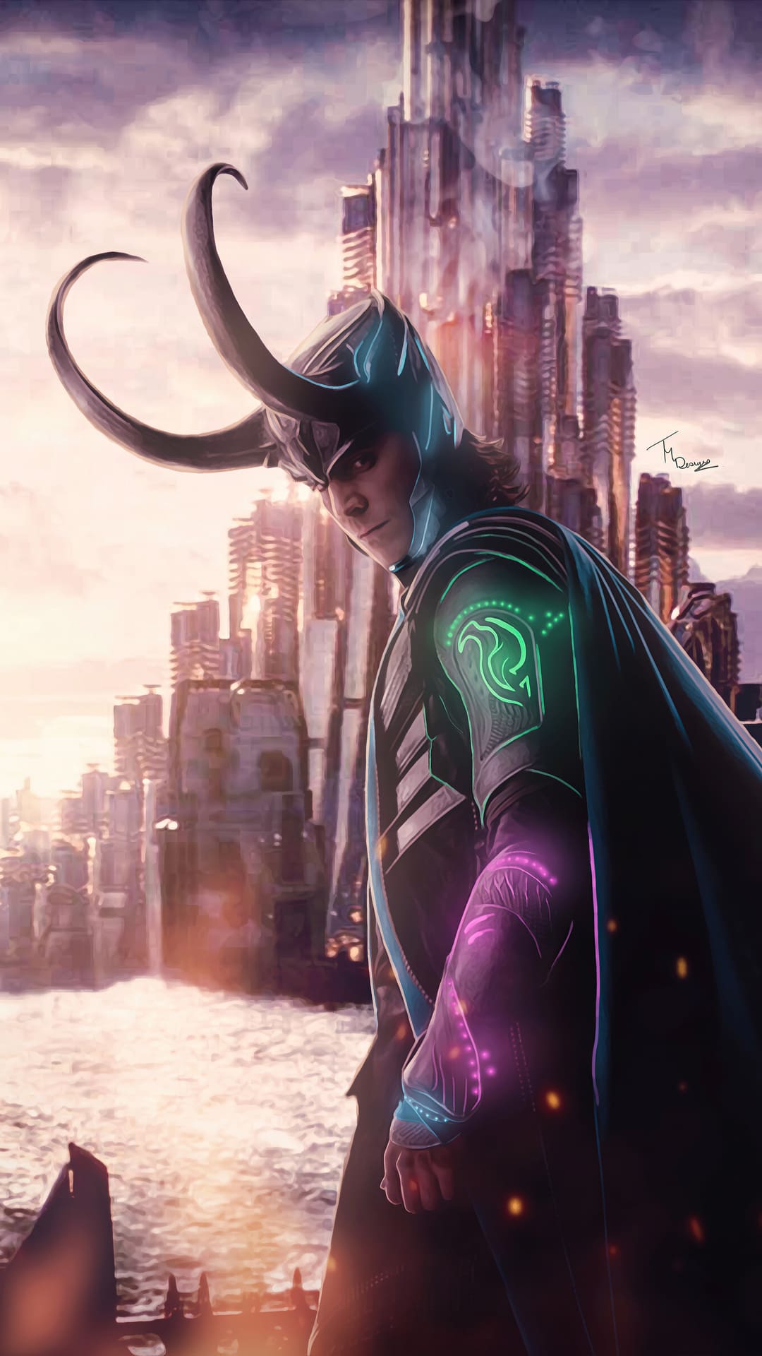 Loki Wallpaper TV series Background [ 2021 ]
