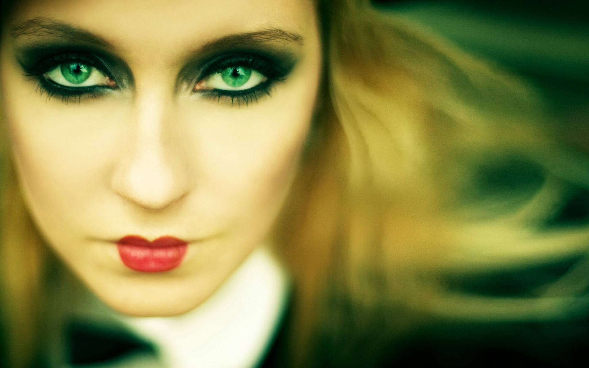 Photography Woman Beauty Blonde Green Eyes