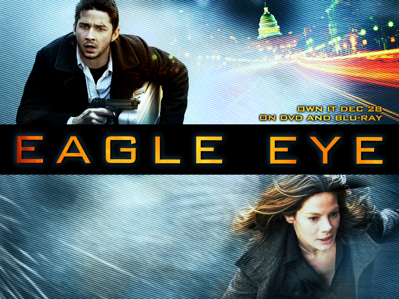 Eagle Eye. Die Hard scenario