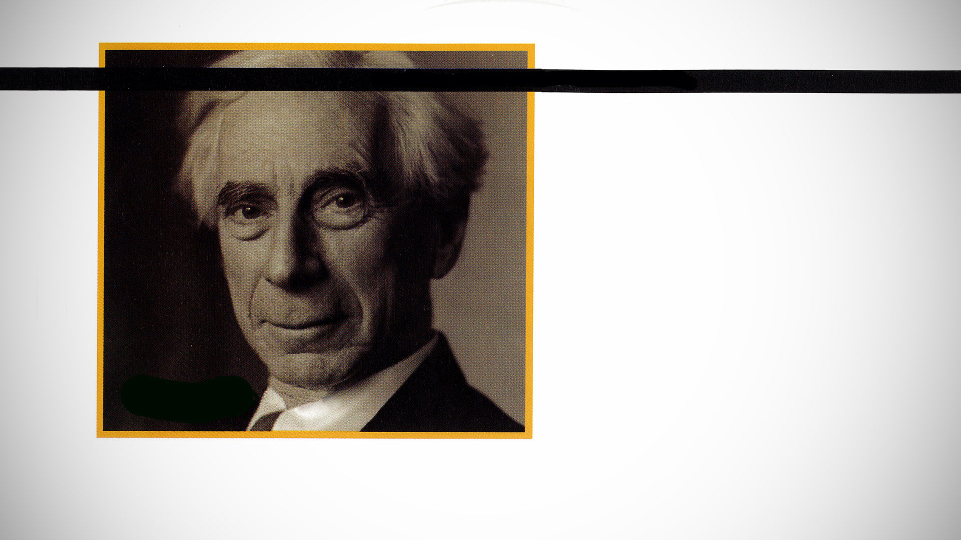Biography: Bertrand Russell: Philosophy's Wallpaper