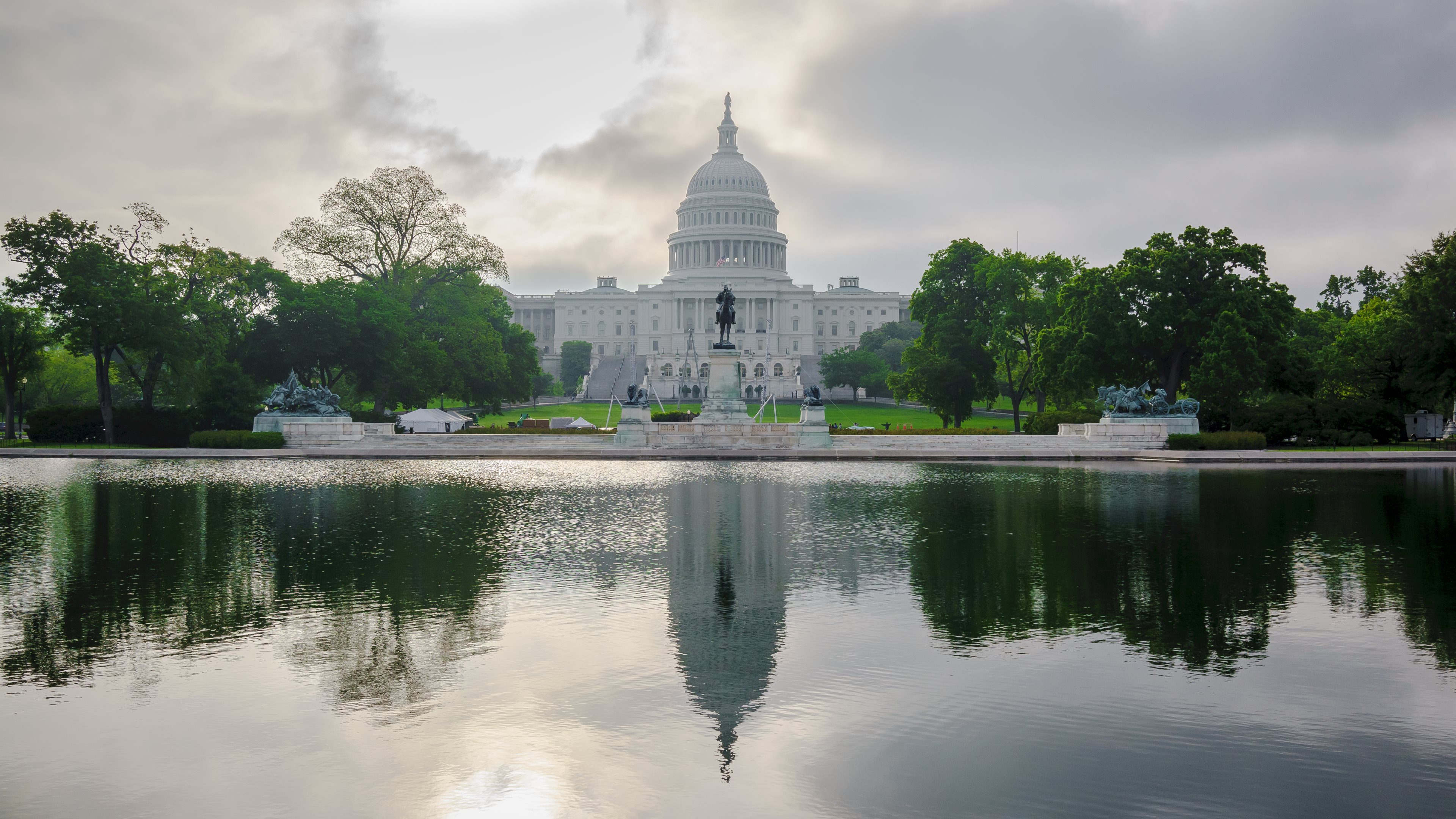 4K United States Capitol Wallpaper and Background Image