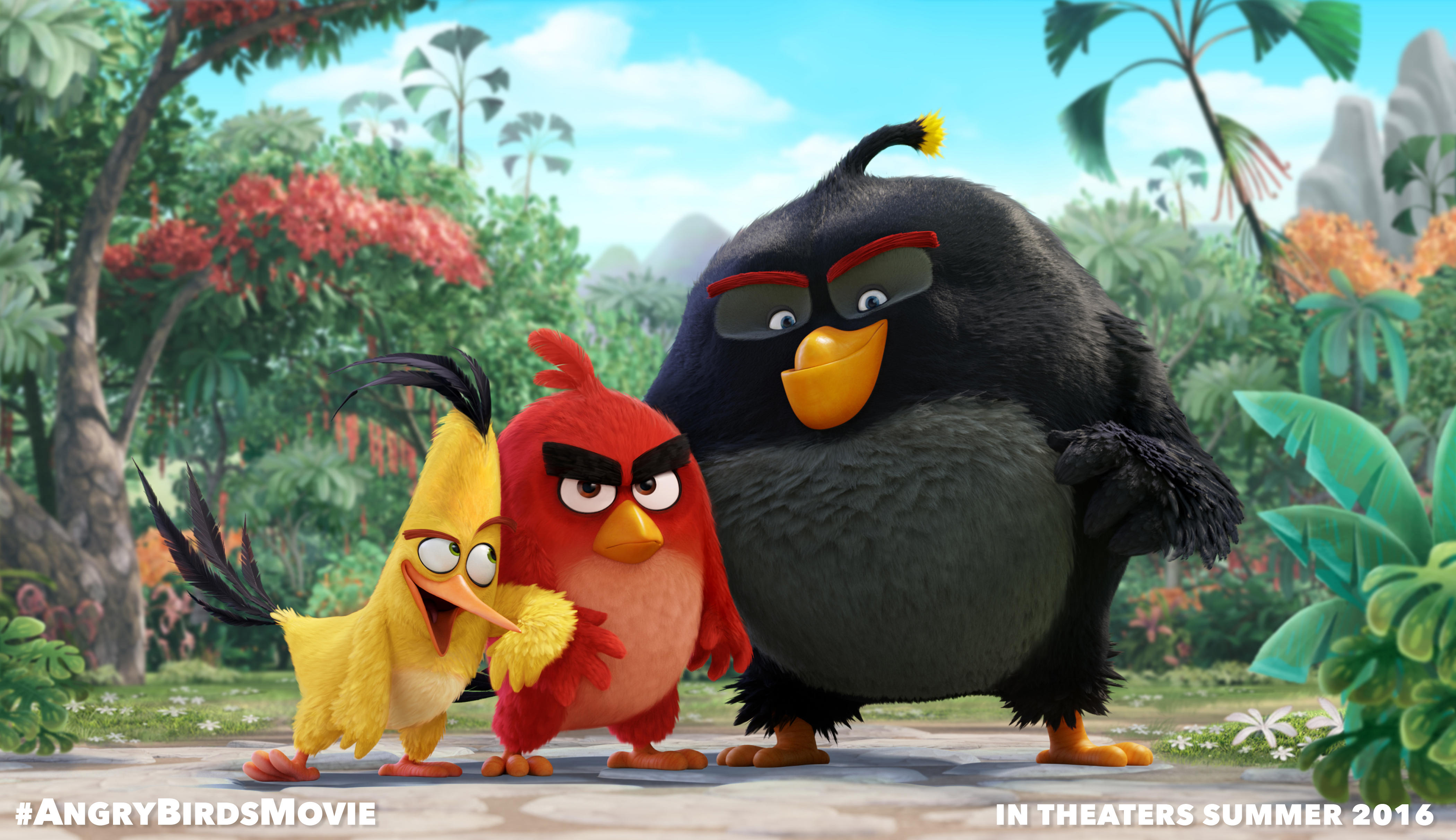 Angry Birds Movie with the NEW..look