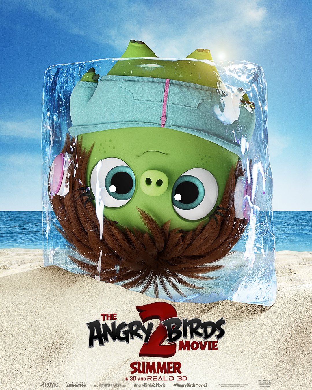 Twitter \ Sony Picture's more than just angry birds in this flock. Courtney, Garry, and Silver join the team in The #AngryBirdsMovie in theaters this summer!