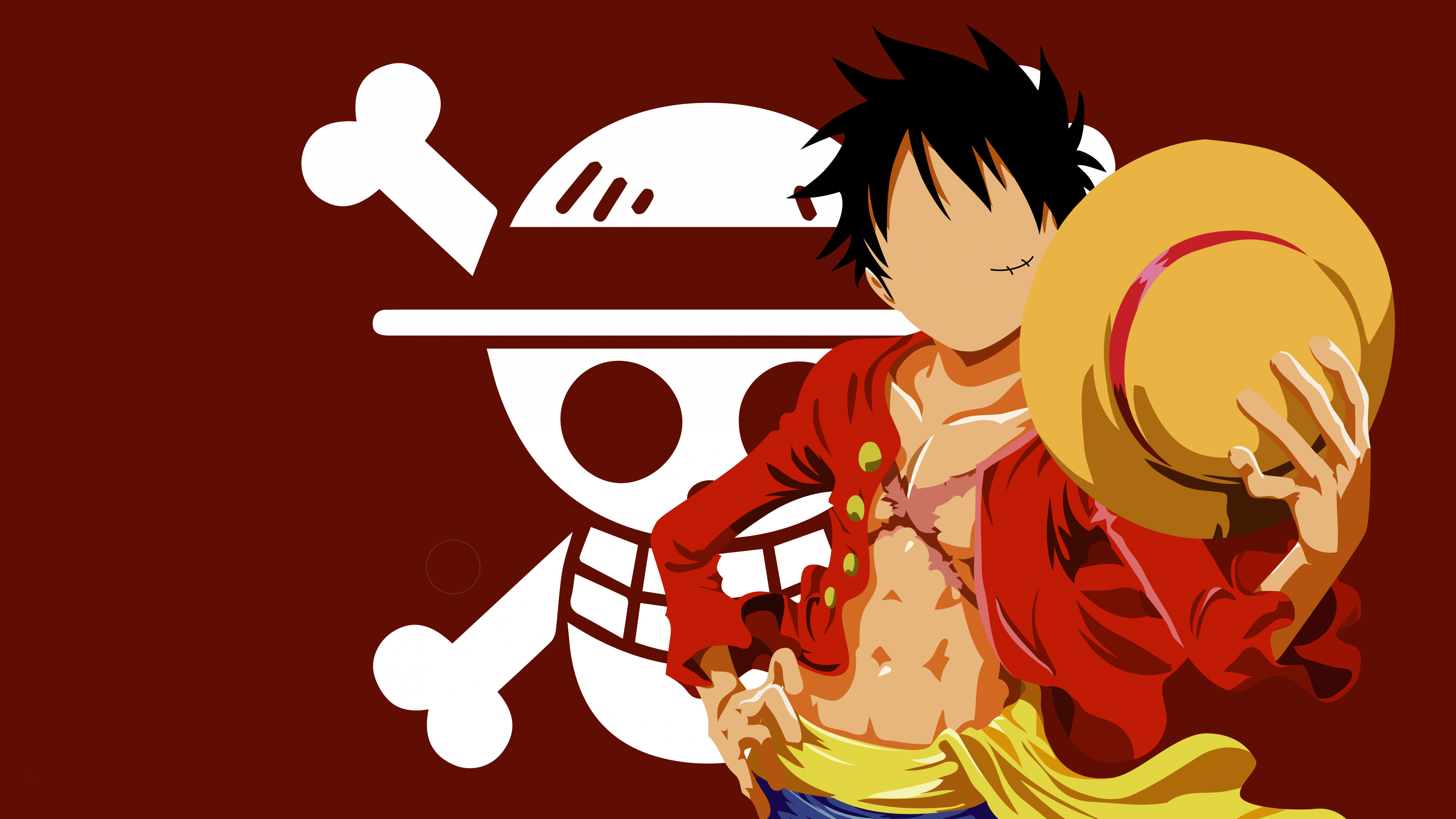 Luffy Red Roc Wallpapers - Wallpaper Cave