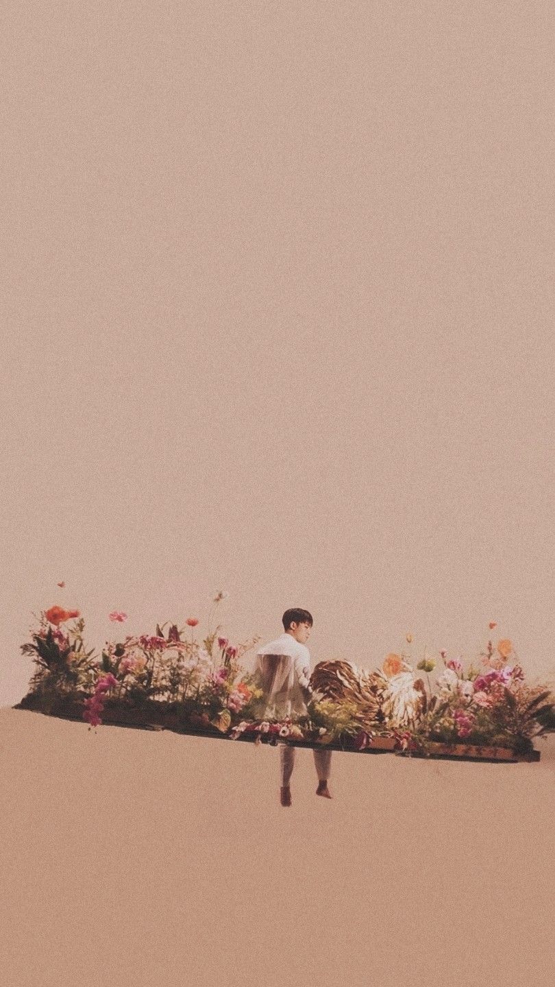 SEVENTEEN​ -​ Fallin'Flower Mingyu Wallpaper