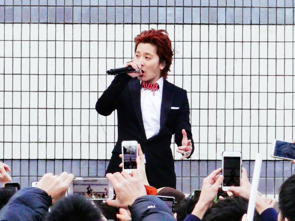 Sekai No Owari Free Live Tree in Tokyo: Fukase. SEKAI NO