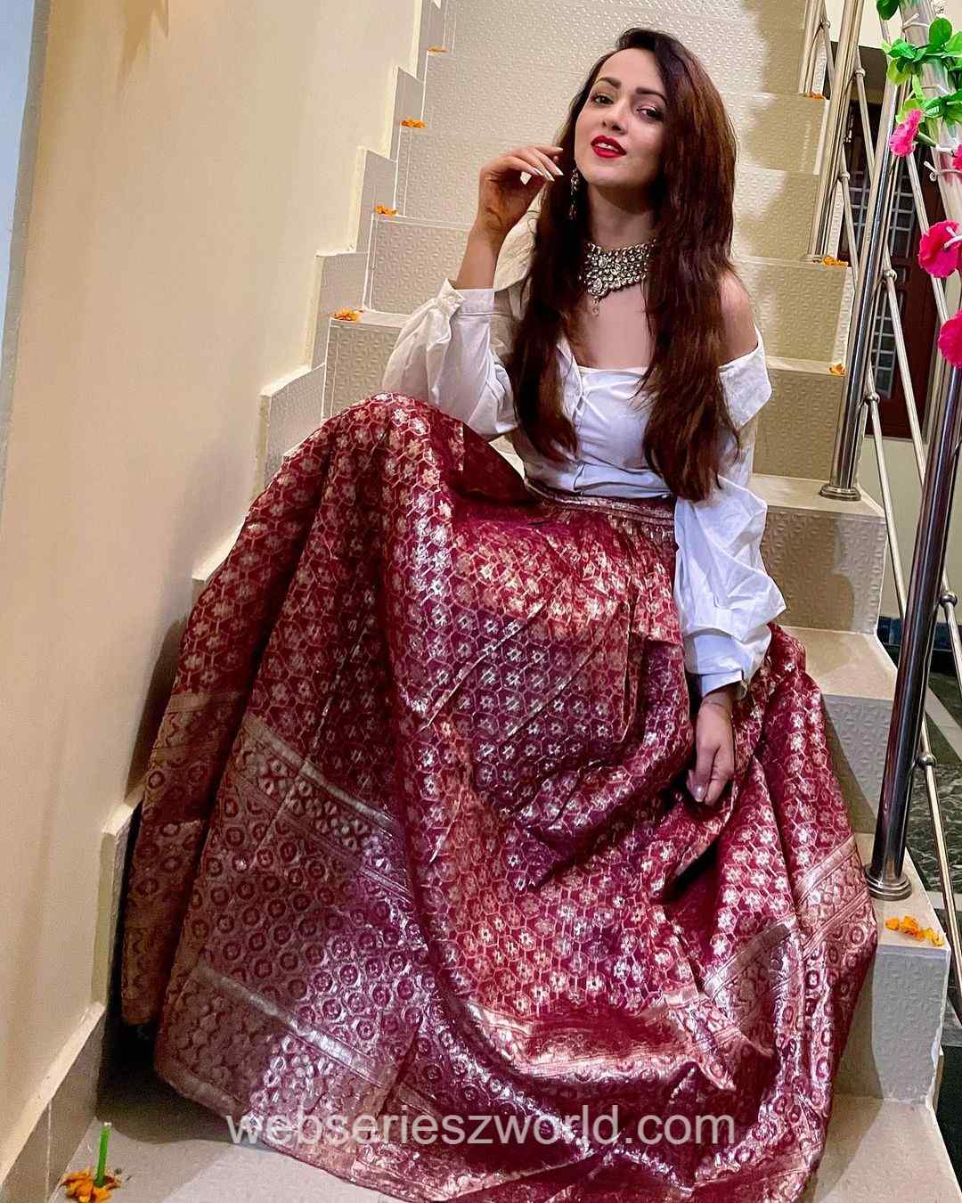 Himani Sharma Chhal Games of Karma Ullu App Web Series Actress Hot Image