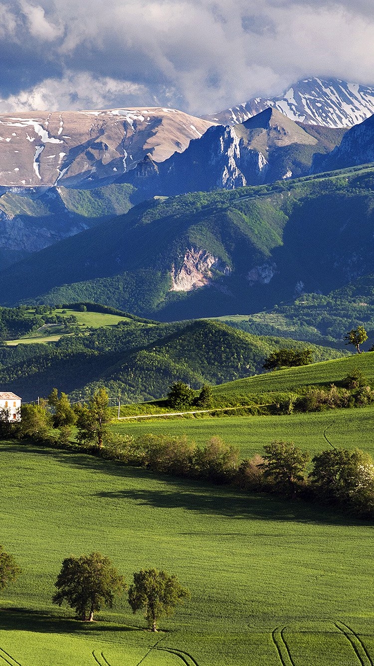 Mountain summer green nature peace Download Free Wallpaper for phone