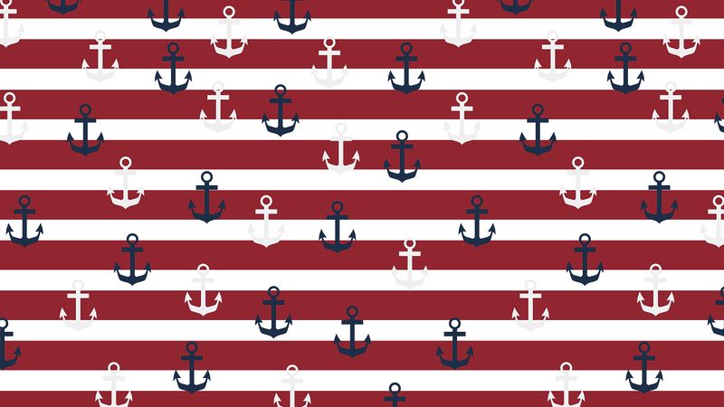 Anchor pattern desktop wallpaper, HD