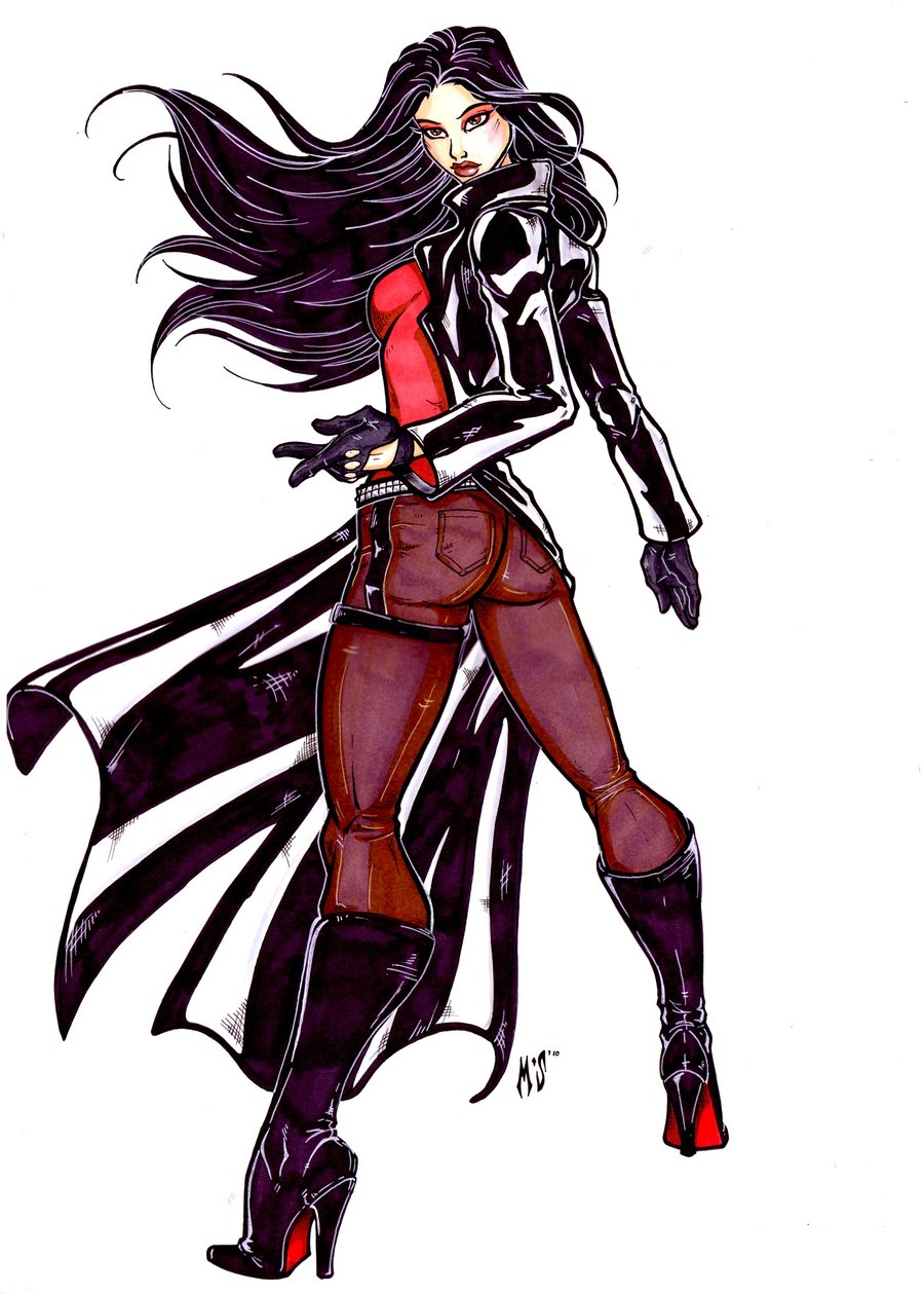 Let's Talk Lady Shiva all my moaning about her being written as a villain, I have no problem saying CrimsonArtz' Lady Shiva is a real heel. Source