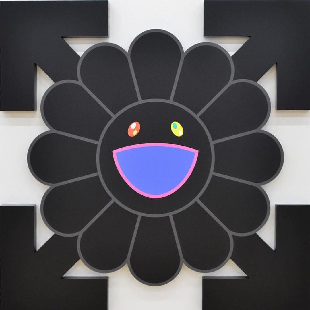 Takashi Murakami X Virgil Abloh I I #takashimurakami #virgilabloh #offwhite. Takashi murakami art, Japan art, Murakami flower