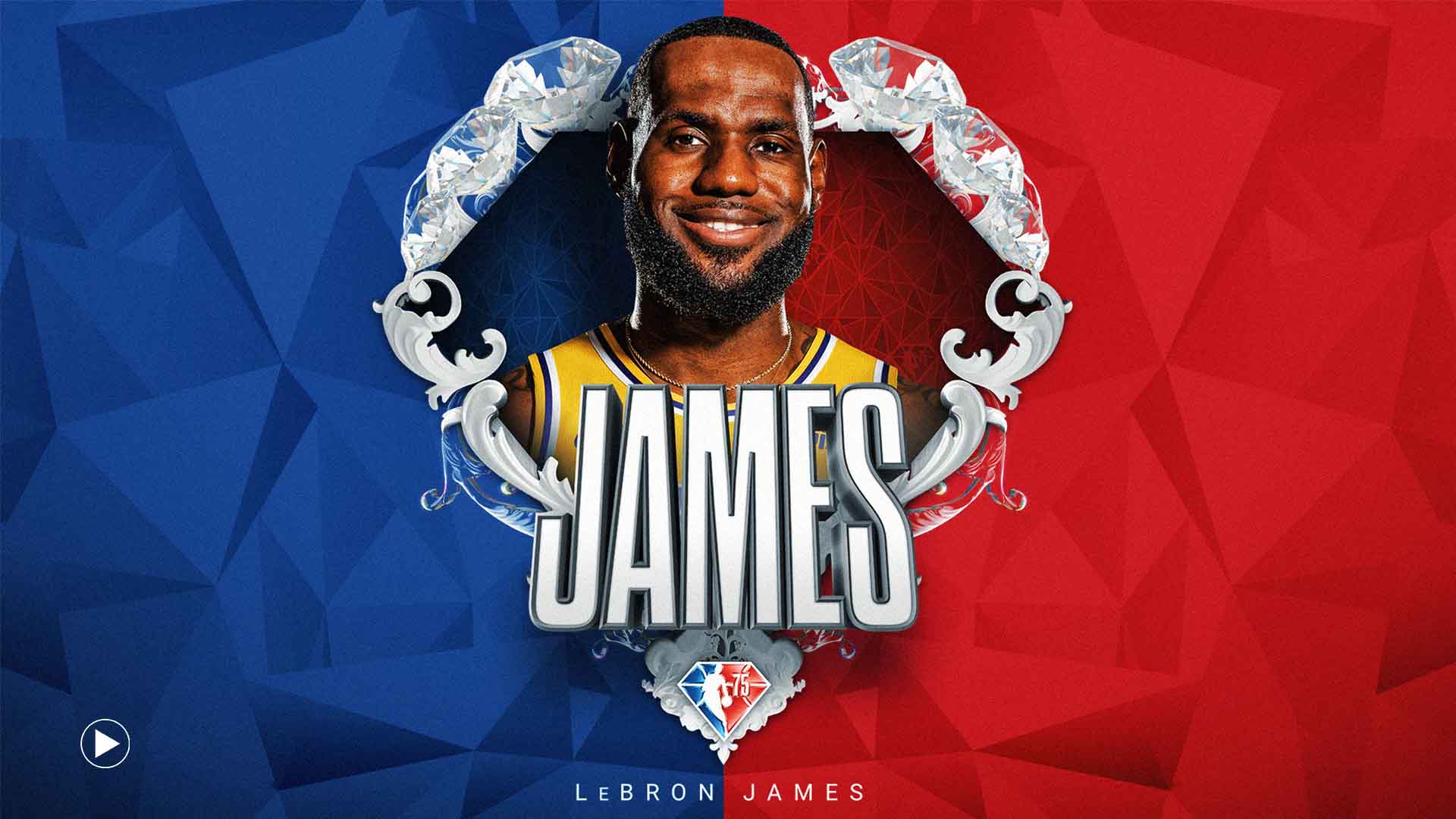 NBA 75th Anniversary Team: LeBron James