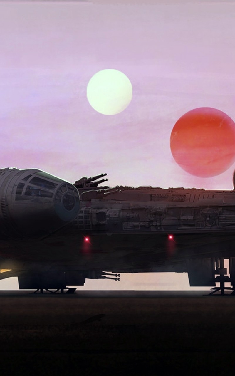 Millennium Falcon, Star Wars, Planet, Sci Fi Star Wars Planet