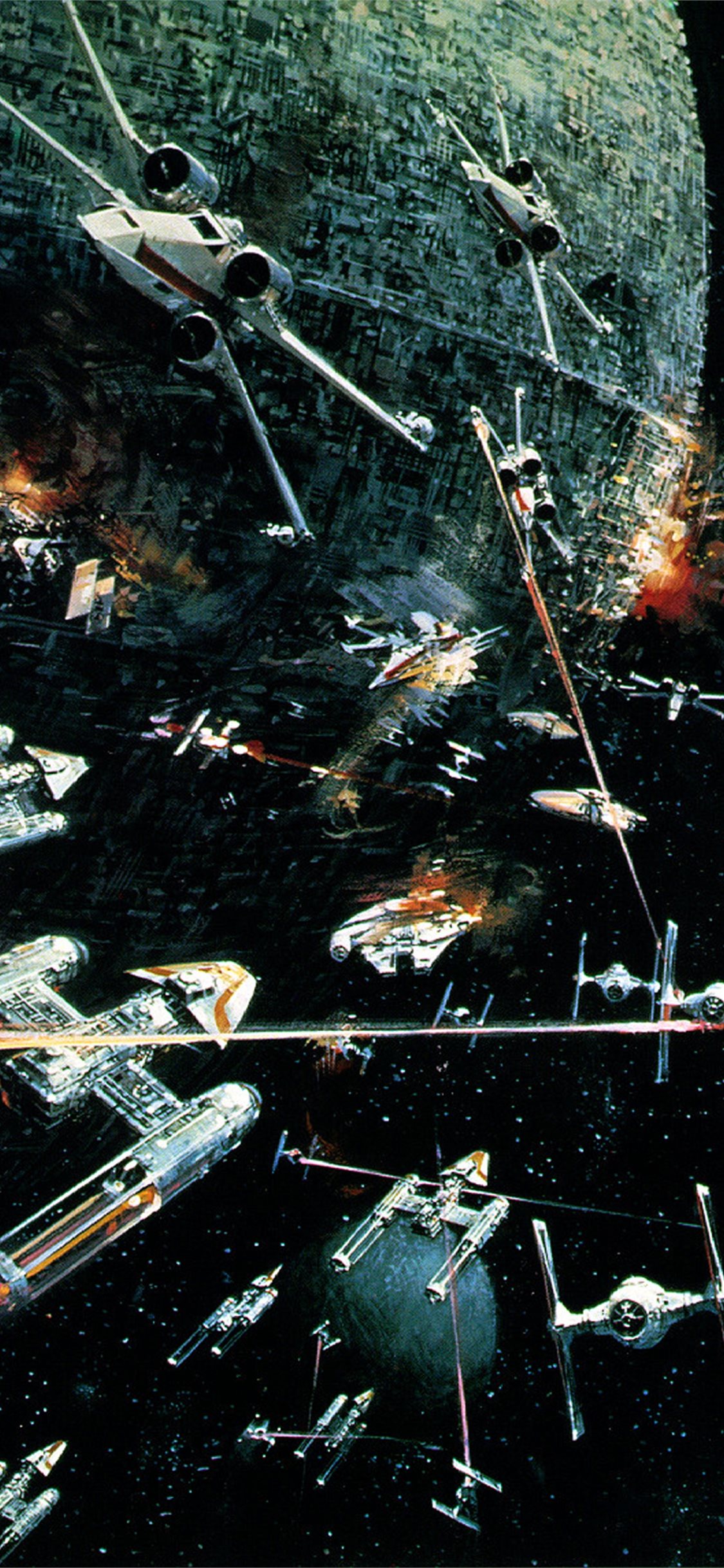 star wars movies fighter tie spaceships millenium. iPhone Wallpaper Free Download