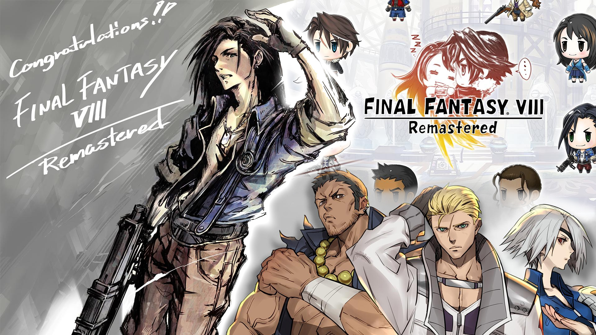 Square Enix artists share new Final Fantasy VIII Remastered artwork