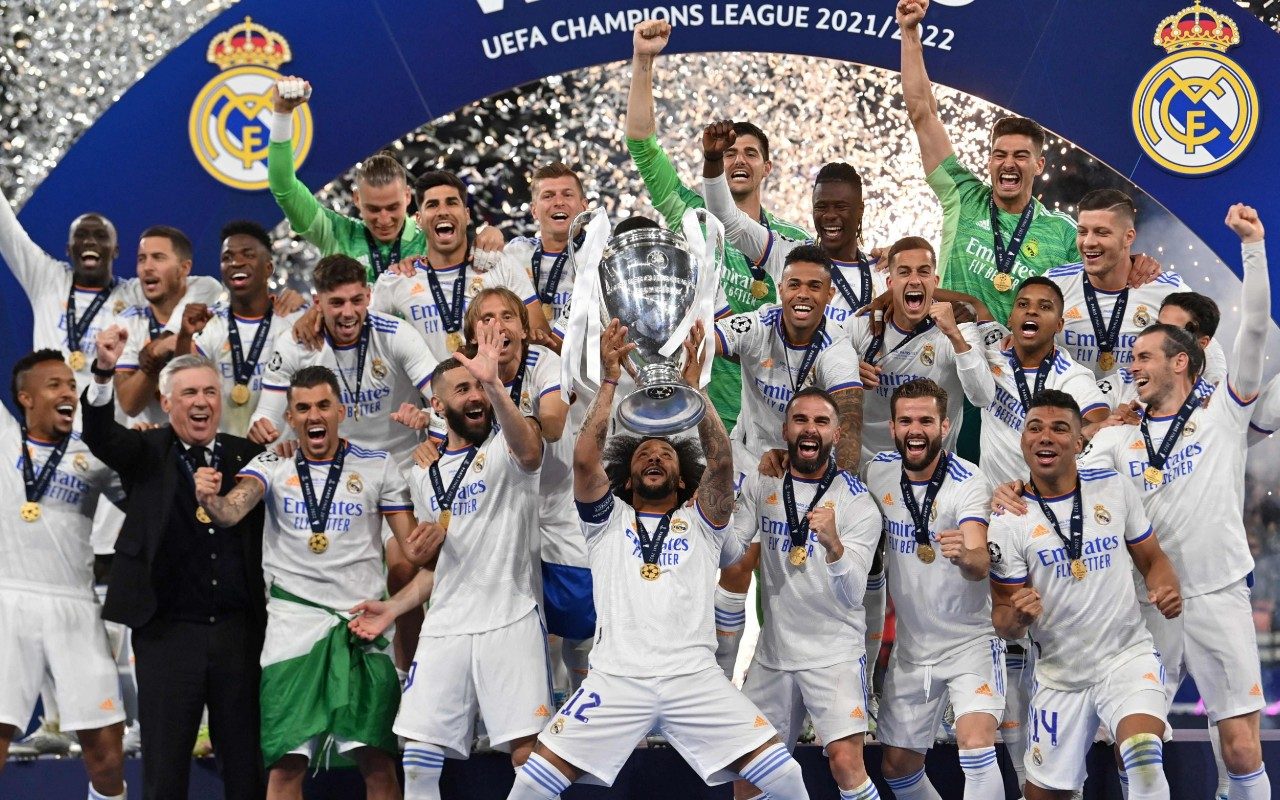 Real Madrid crowned champions of Europe for the 14th time after Courtois heroics deny Liverpool