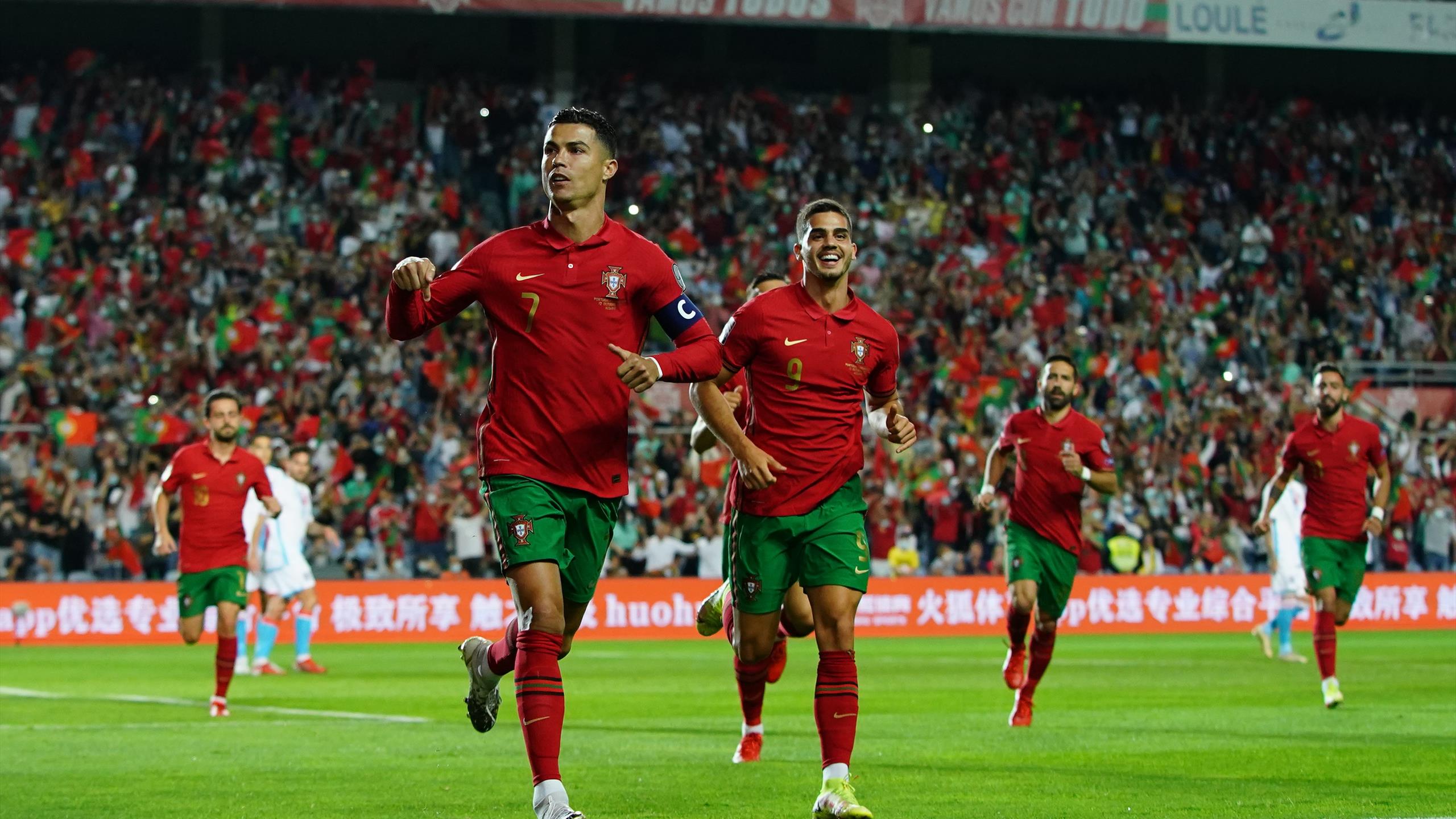 Portugal 5 0 Luxembourg: Cristiano Ronaldo Hits Hat Trick In Rout As Bruno Fernandes Also Scores