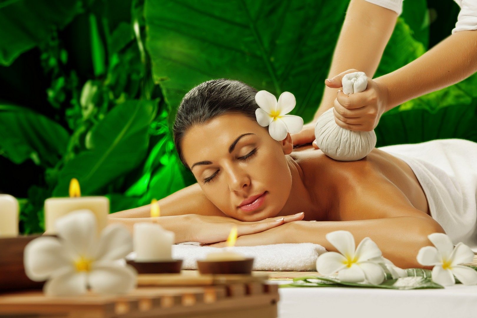 massage wallpaper, spa, massage, skin, massage table, beauty