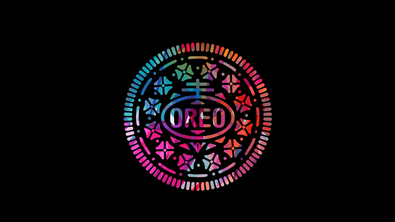 Cookies colorful Oreo biscuit wallpaper background