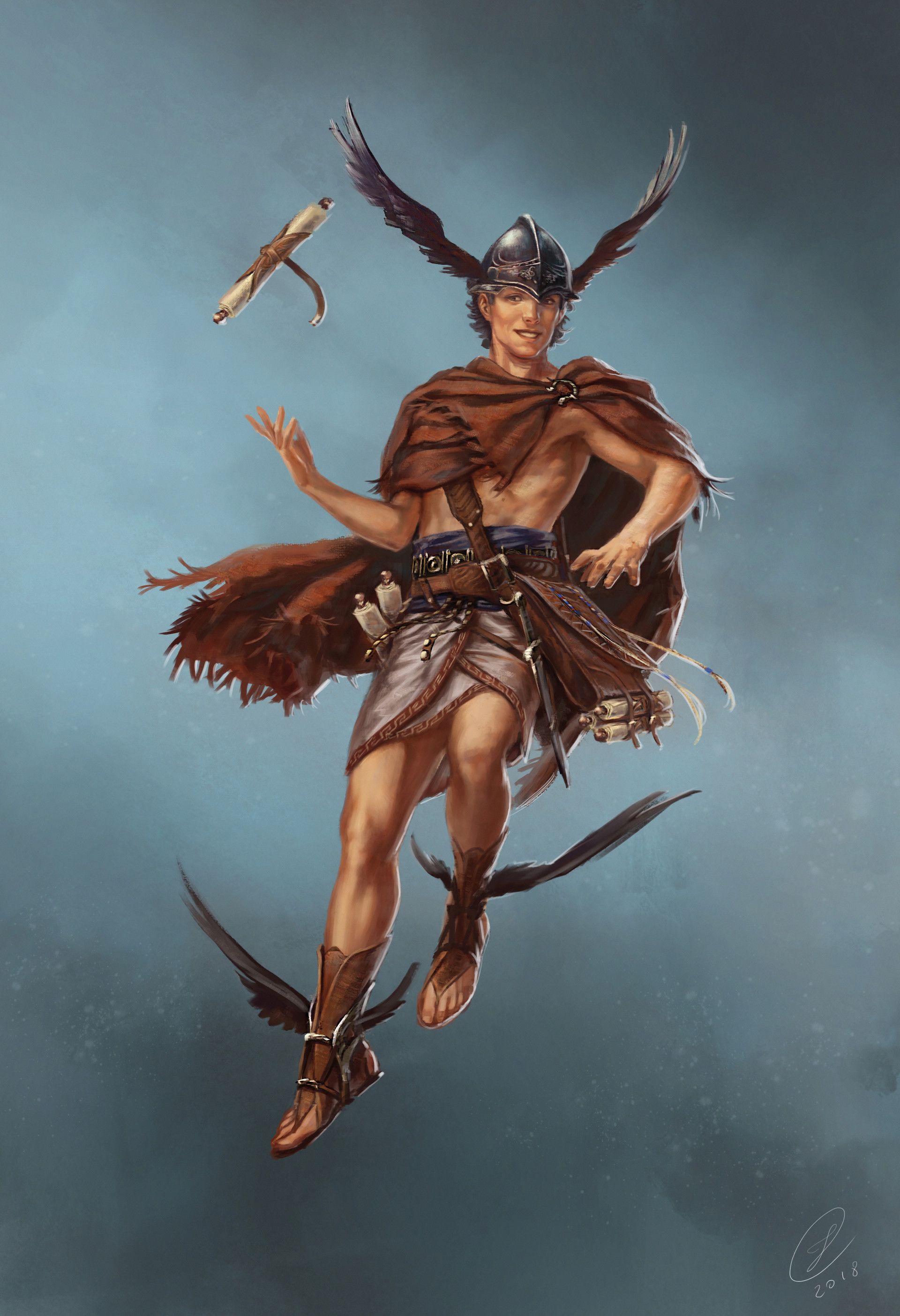 Hermes Greek God Wallpaper