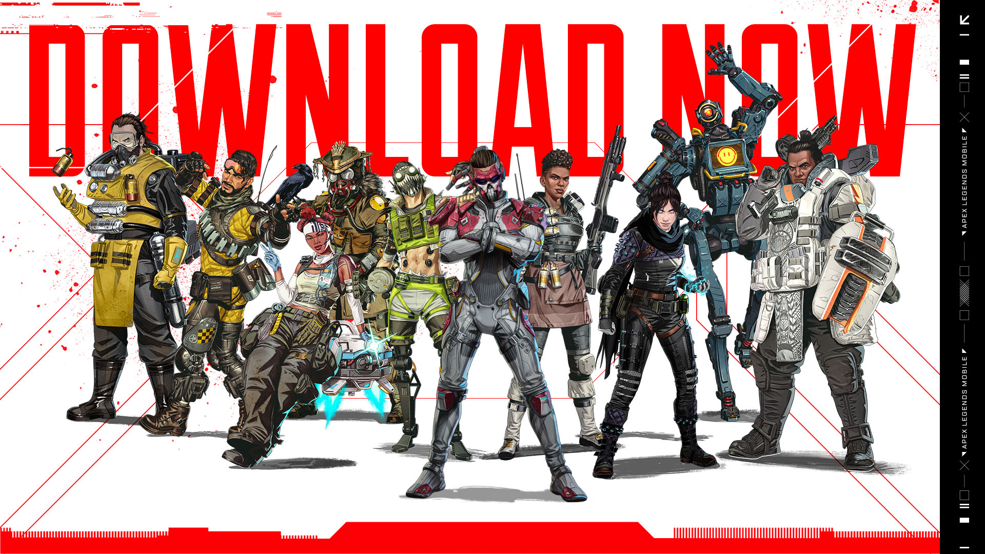 Apex Legends Mobile to squad up: which Legends are you choosing? Tag the squad and PLAY NOW: Android - iOS