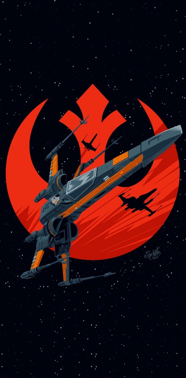 X Wing Wallpaper