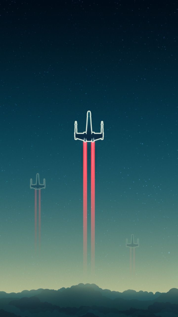 X Wing, Spacecraft, Aircraft, Star Wars: Starfighter, Video Game, Minimal, 720x1280 Wallpap. Star Wars Wallpaper Iphone, Star Wars Background, Star Wars Wallpaper