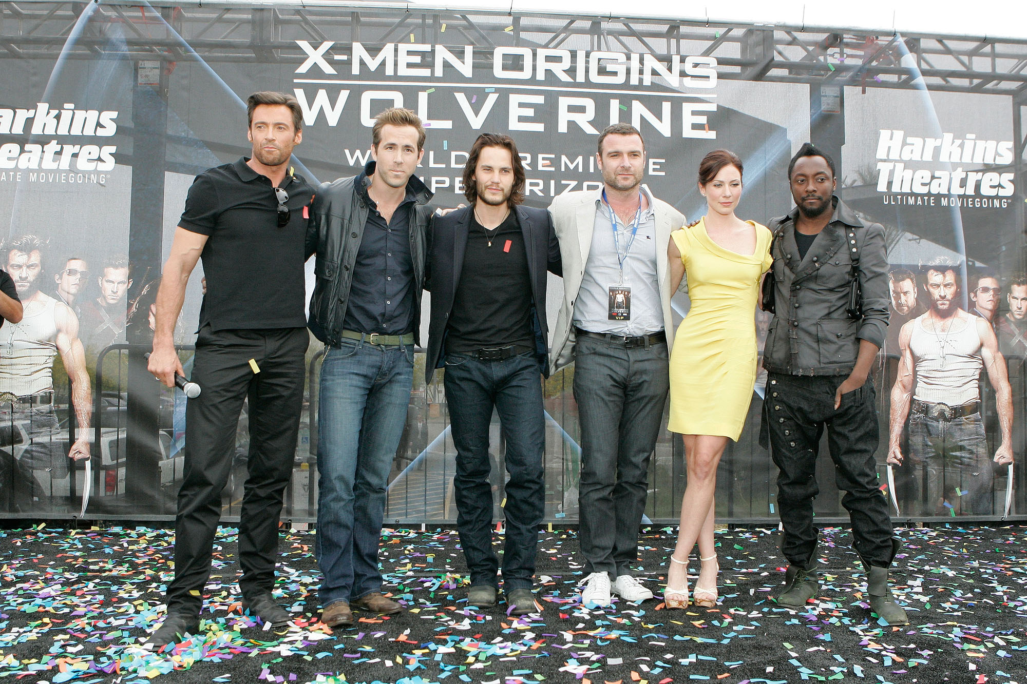 Hugh Jackman & Ryan Reynolds + Taylor Kitsch & Alice Cooper: 'X Men Origins: Wolverine'