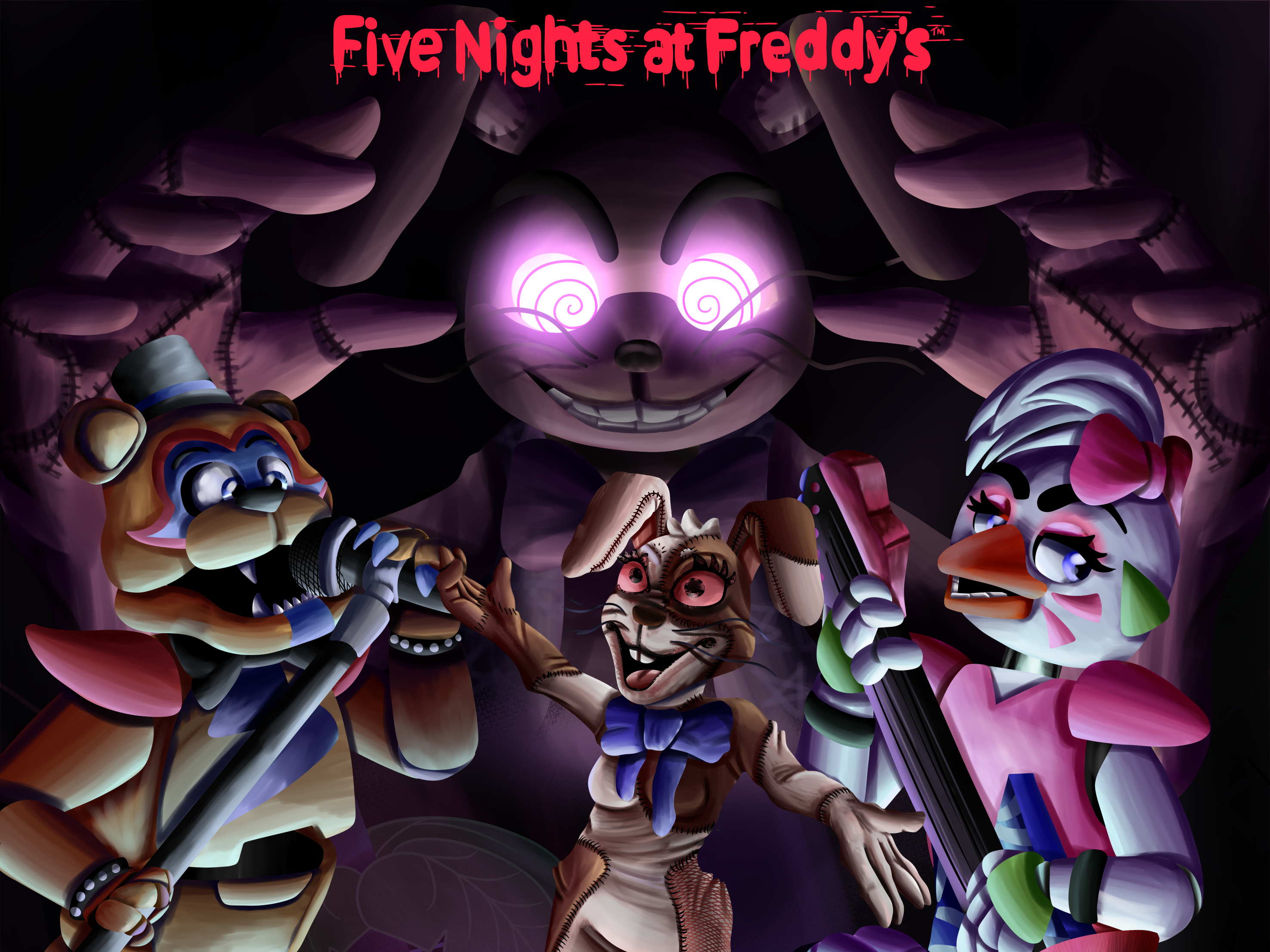 Five Nights at Freddy's: Security Breach HD Wallpaper and Background