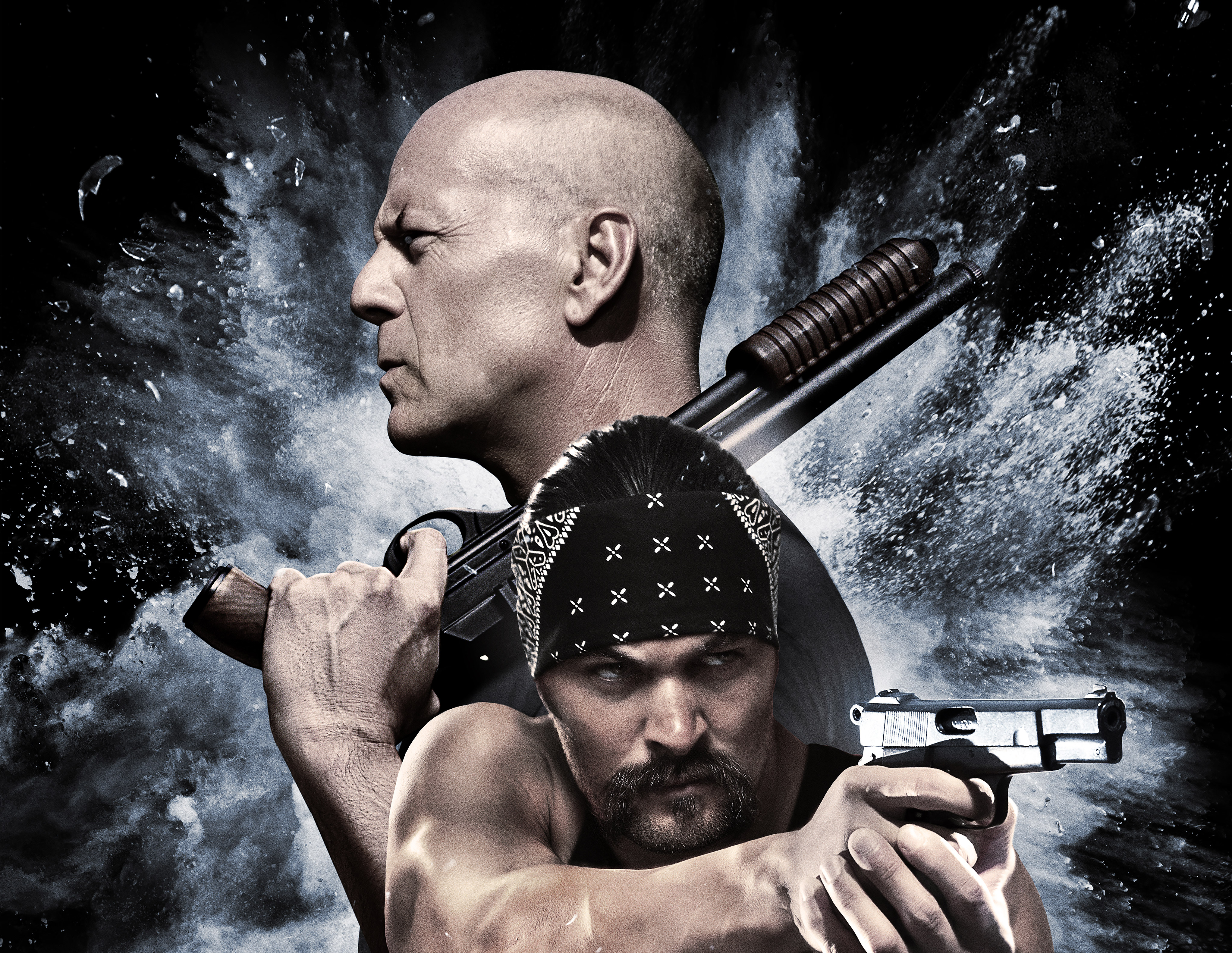 Bruce Willis And Jason Momoa In Once Upon A Time In Venice 4k, HD Movies, 4k Wallpaper, Image, Background, Photo and Picture