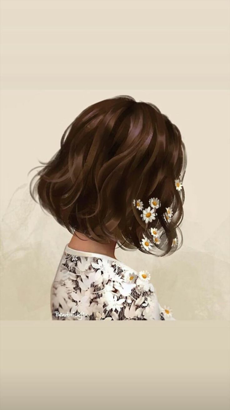 Wallpaper. Short hair styles, Girls with black hair, Hair