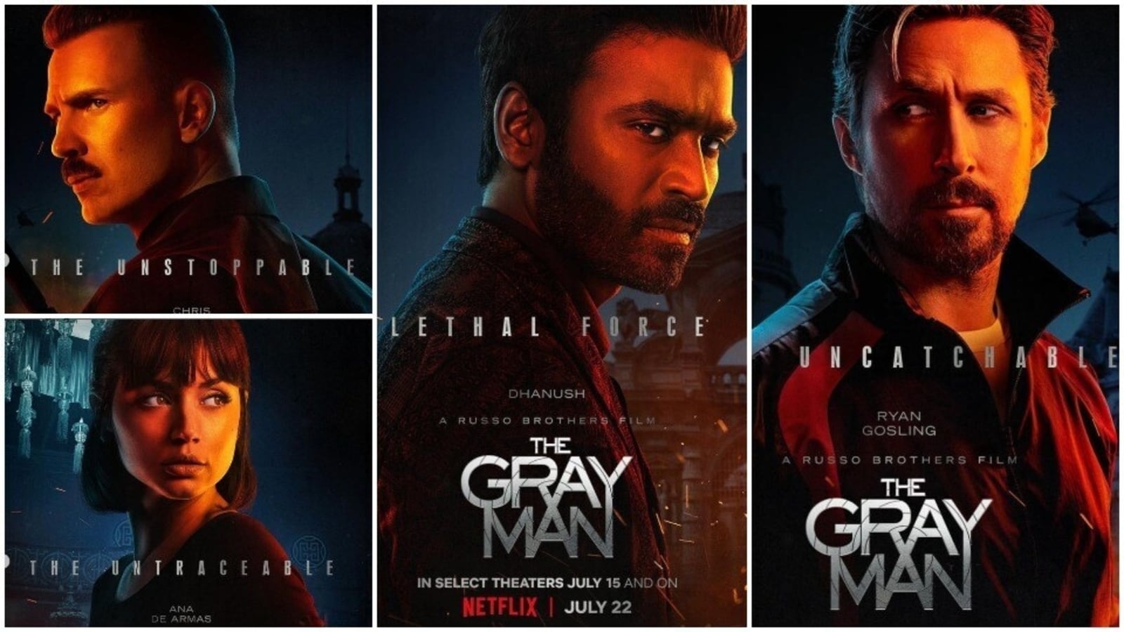 The Gray Man Netflix Wallpapers  Wallpaper Cave